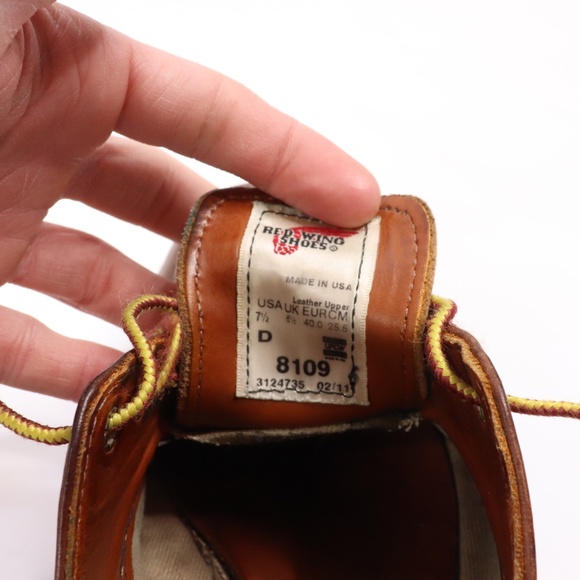 Vintage Red Wing Shoes Classic Oxford Shoes Brown main image 9